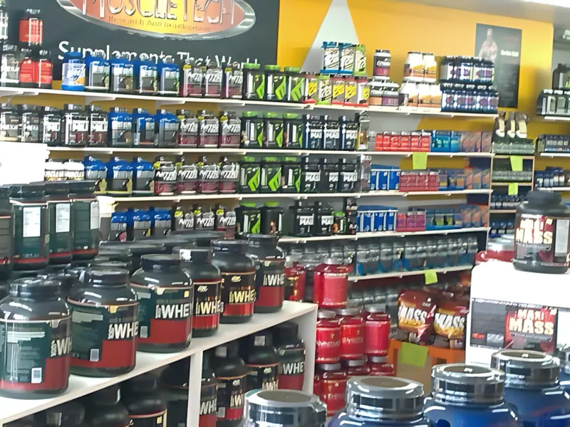 Inside Muscle Depot in Montreal